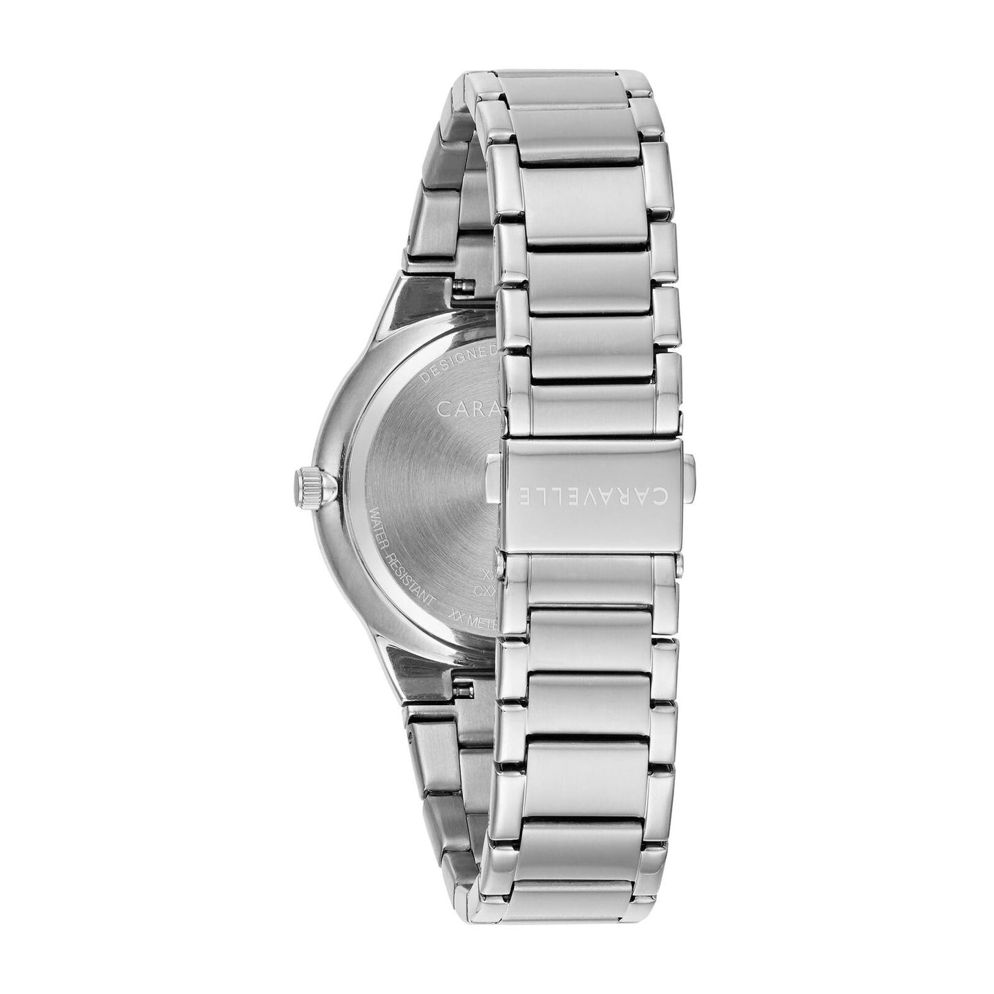 Caravelle by Bulova Men'S Modern Multi-Function Stainless Steel Watch, Day/Da...