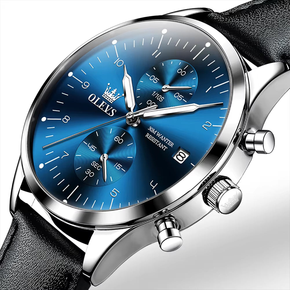 Top Brand Men'S Watches Luxury Original Quartz Male Wirst Watch Waterproof Lumious Date Business Dress 2022 New Fashion