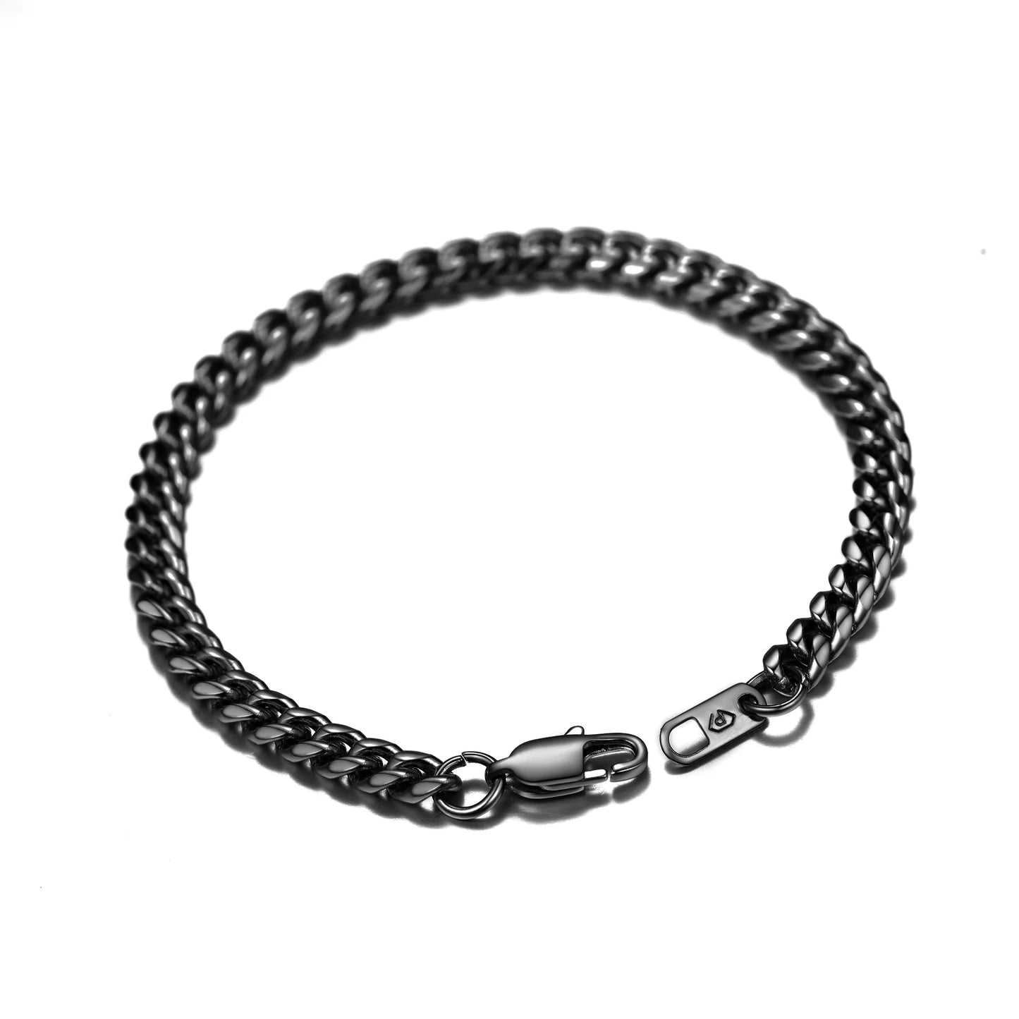 Cuban Link Silver 14MM Wide Stainless Steel Chain Bracelets Punk Mens Women Jewelry Gift, 19" Length