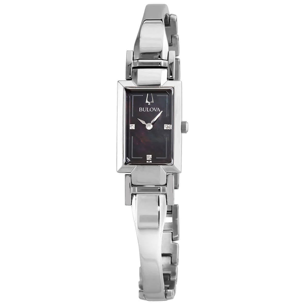 Women'S Diamond Accent Half-Bangle Watch 96P209